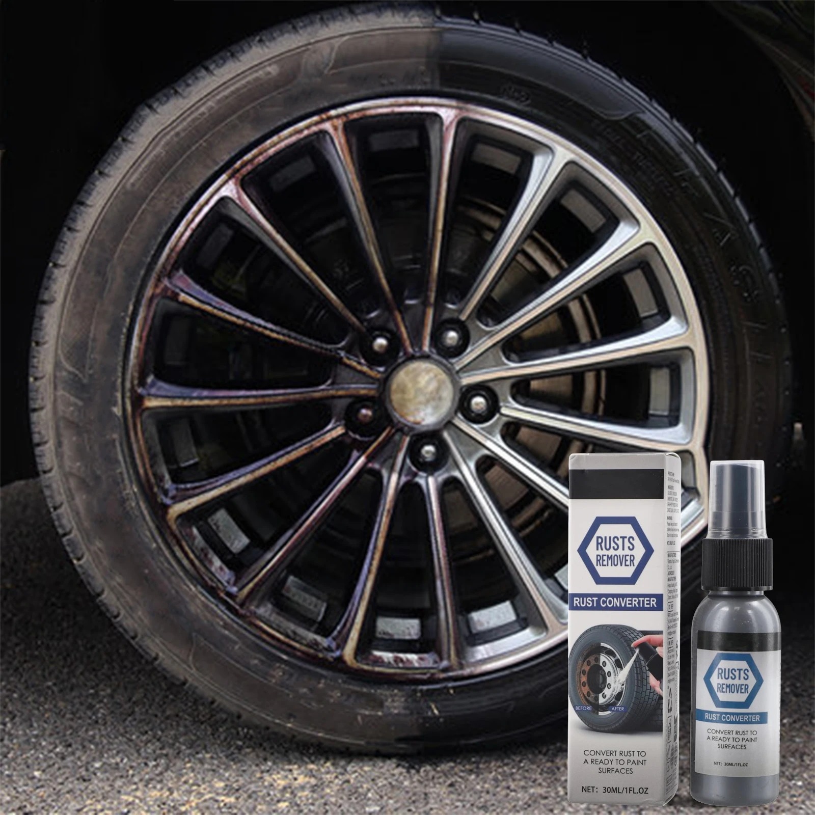For Automobile Parts Paint Removal Spray Rust Remover For Wheel Hub Lubrication 30ml Quick To Install Safe To Use
For Automobile Parts Paint Removal Spray Rust Remover For Wheel Hub Lubrication 30ml Quick To Install Safe To Use