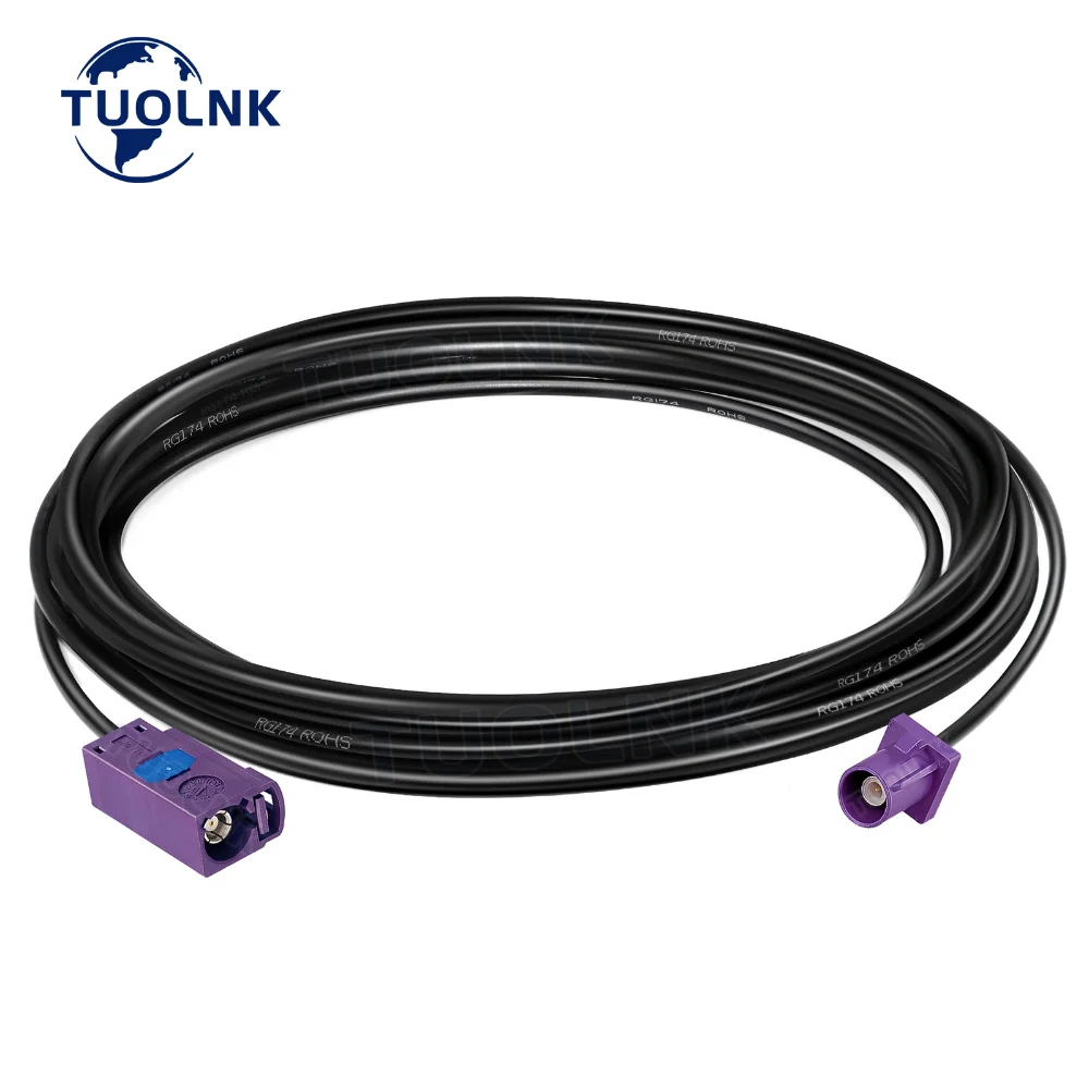 Fakra D Cable RG174 Fakra D Male to Female RF Coax Cable GSM Antenna Extension Cable for WiFi Antenna Extension Coaxial Cable
Fakra D Cable RG174 Fakra D Male to Female RF Coax Cable GSM Antenna Extension Cable for WiFi Antenna Extension Coaxial Cable