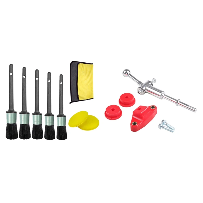 1 Set Auto Detailing Brush Set Premium Boar Hair Cleaning Engine & 1 Set 5 Speed Short Shifter Bushings Combo
1 Set Auto Detailing Brush Set Premium Boar Hair Cleaning Engine & 1 Set 5 Speed Short Shifter Bushings Combo