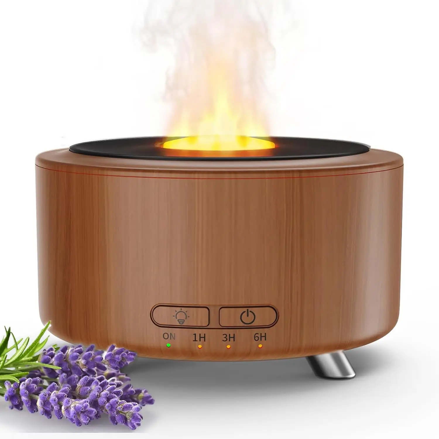 500ml Aromatherapy Diffuser for Home, Auto-Off, 9 Color LED Night Light, Dark Wood
500ml Aromatherapy Diffuser for Home, Auto-Off, 9 Color LED Night Light, Dark Wood