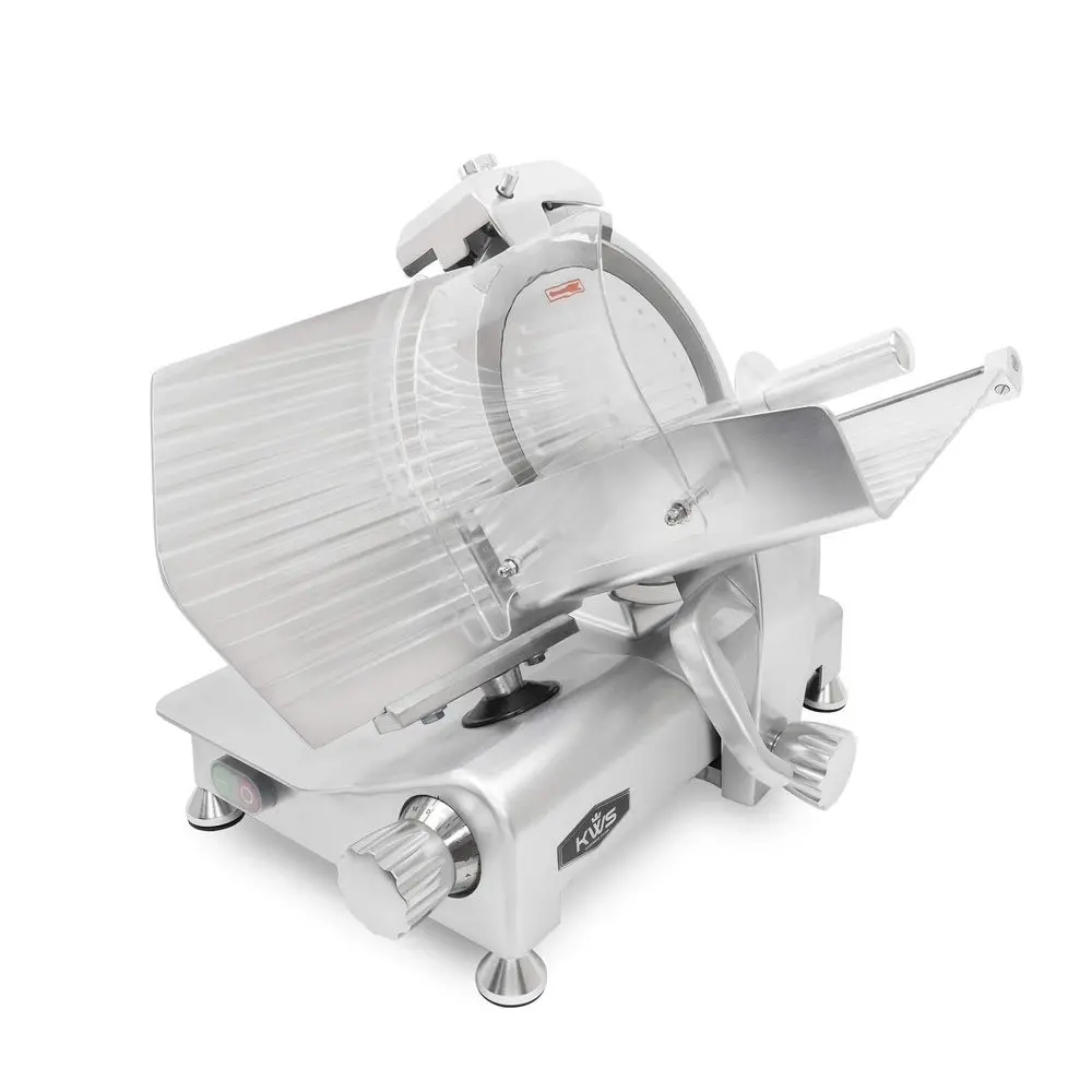 MS12ES Metal Collection Commercial 420W Electric Meat Slicer 12Inch with 304 Stainless Steel Blade amp Extended Back Space, Fro
MS12ES Metal Collection Commercial 420W Electric Meat Slicer 12Inch with 304 Stainless Steel Blade amp Extended Back Space, Fro