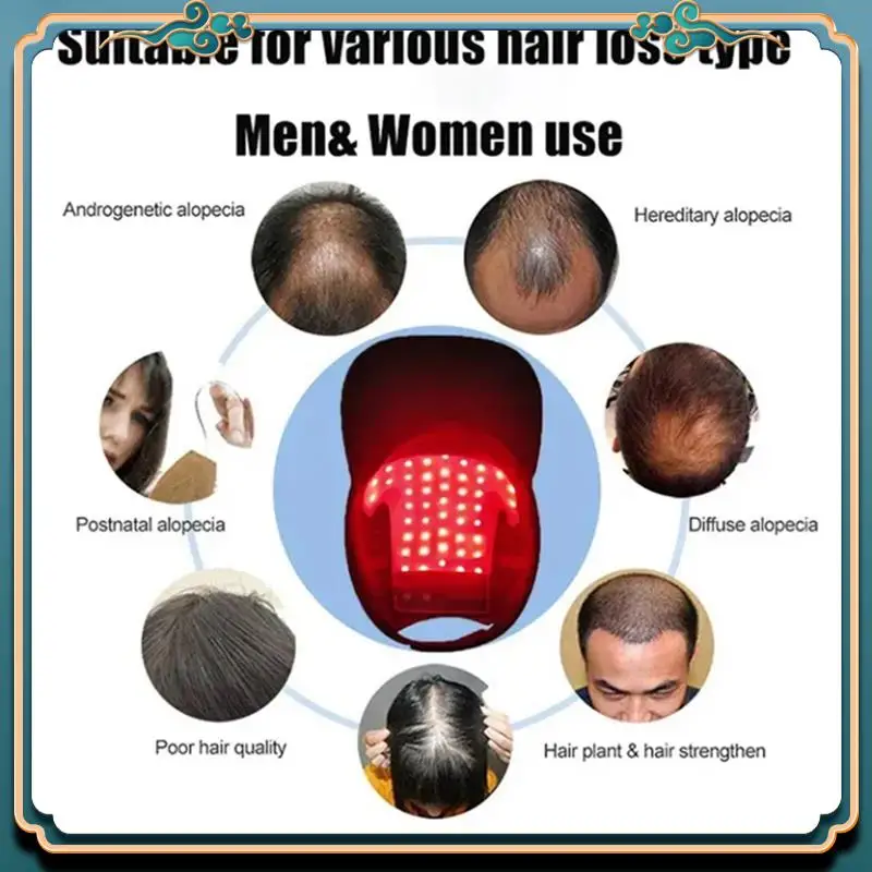 Latest Infrared Hair Growth Instrument Physiotherapy Head Cap Laser Red Blue Light Hair Care Device Relaxation Therapy
Latest Infrared Hair Growth Instrument Physiotherapy Head Cap Laser Red Blue Light Hair Care Device Relaxation Therapy