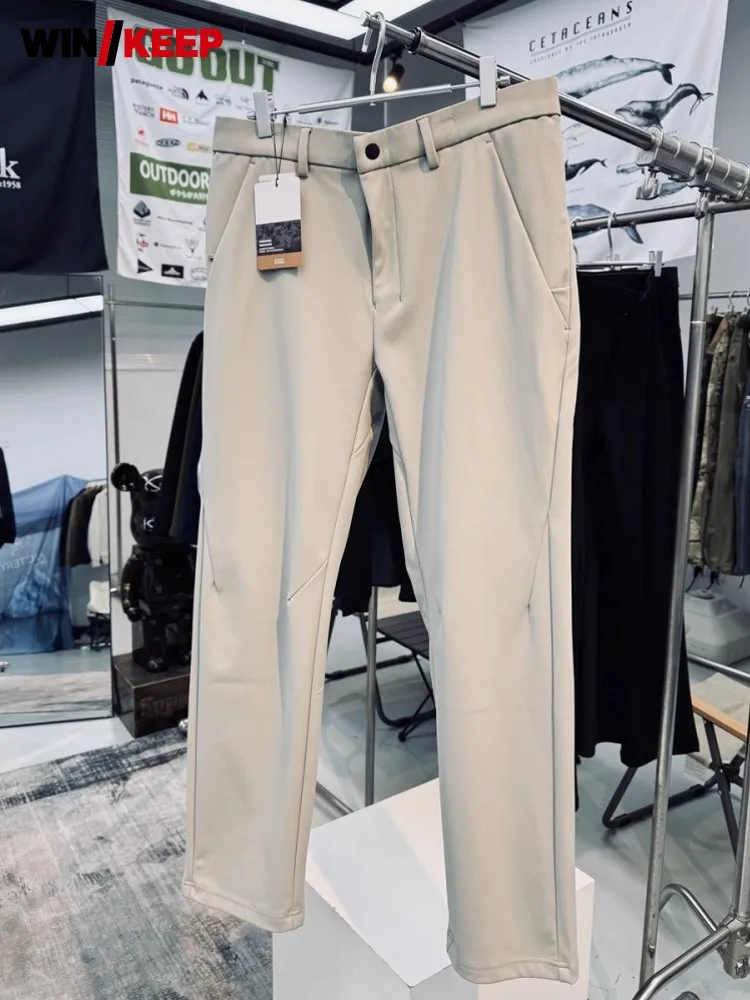 Уличные мужские походные брюки из софтшелла с теплой подкладкой, водонепроницаемые ветрозащитные износостойкие походные брюки, удобные треккинговые спортивные штаны
Уличные мужские походные брюки из софтшелла с теплой подкладкой, водонепроницаемые ветрозащитные износостойкие походные брюки, удобные треккинговые спортивные штаны