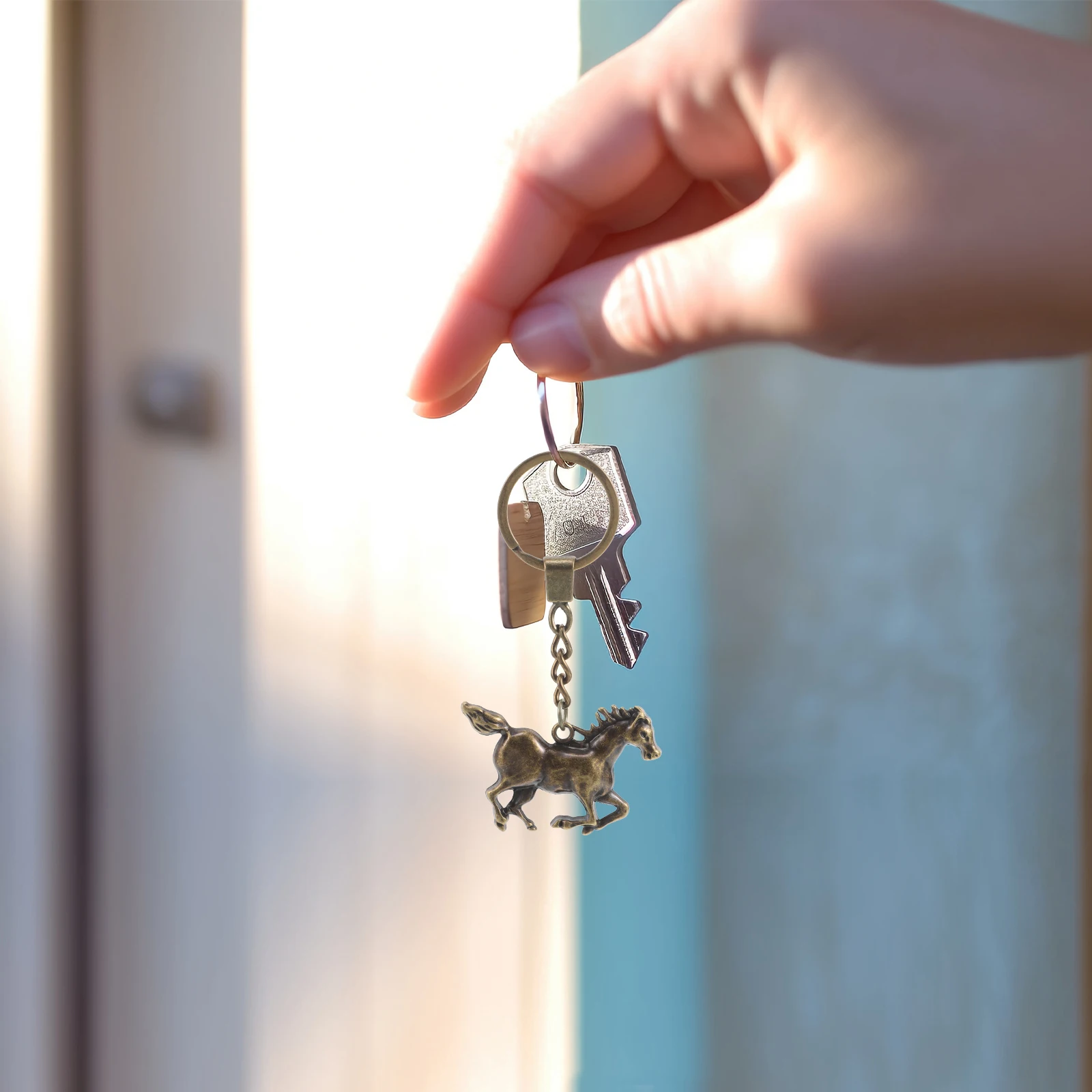 1pc Horse Keychain Zinc Alloy Equestrian Pendant Animal Charm For Bag Wallet Decor Outdoor Sports Accessory Equine Gift
1pc Horse Keychain Zinc Alloy Equestrian Pendant Animal Charm For Bag Wallet Decor Outdoor Sports Accessory Equine Gift