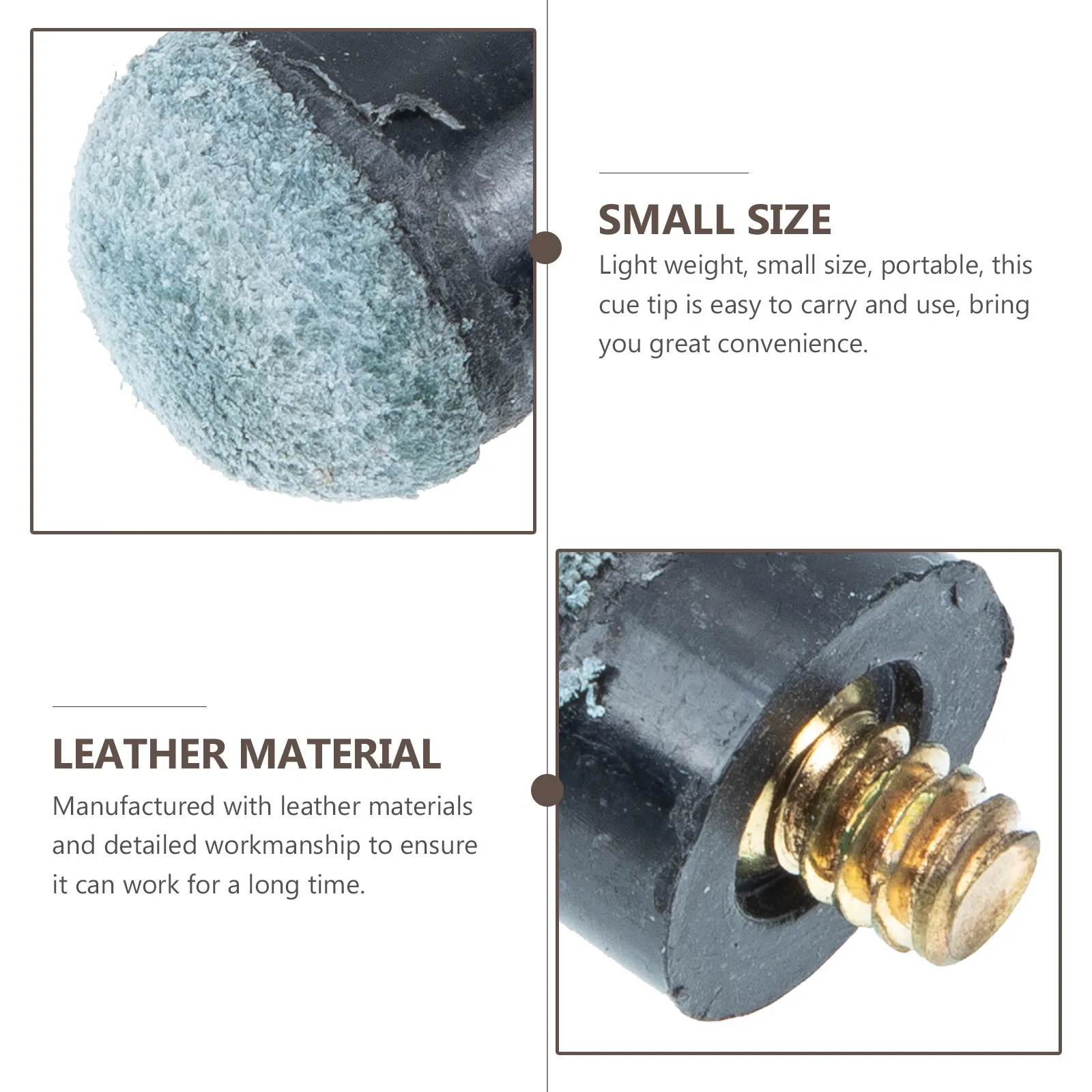 20 шт. сменных наконечников для бильярдных киев из премиального материала, не требующие зажимов, портативные, для веселых вечеров игры
20 шт. сменных наконечников для бильярдных киев из премиального материала, не требующие зажимов, портативные, для веселых вечеров игры