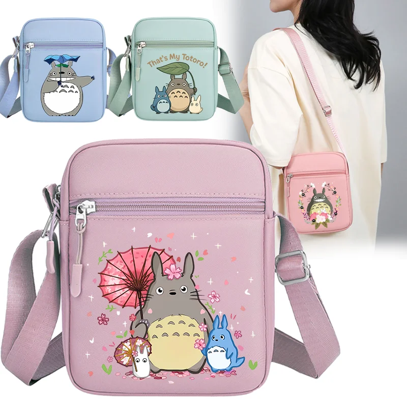 Totoro Mini Crossbody Bags Women Men Portable Shoulder Bag Cartoon Anime Pattern Printed Handbag Outdoor Fashion Handbags Gifts
Totoro Mini Crossbody Bags Women Men Portable Shoulder Bag Cartoon Anime Pattern Printed Handbag Outdoor Fashion Handbags Gifts