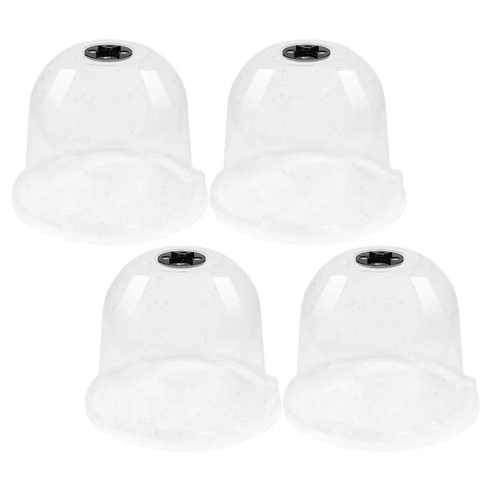 4 Pcs Mini Garden Cloche Seedling Insulation Cover Tree Protectors Bell Jar Plant Protection Domes
4 Pcs Mini Garden Cloche Seedling Insulation Cover Tree Protectors Bell Jar Plant Protection Domes