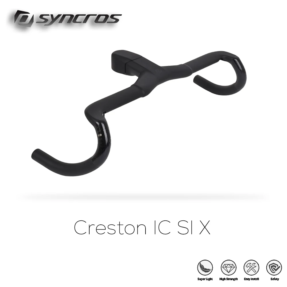 Руль для дорожного велосипеда Syncros Creston IC Sl x, полностью внутренняя кабельная прокладка T1000, карбоновый встроенный кабина из гравия Di2
Руль для дорожного велосипеда Syncros Creston IC Sl x, полностью внутренняя кабельная прокладка T1000, карбоновый встроенный кабина из гравия Di2