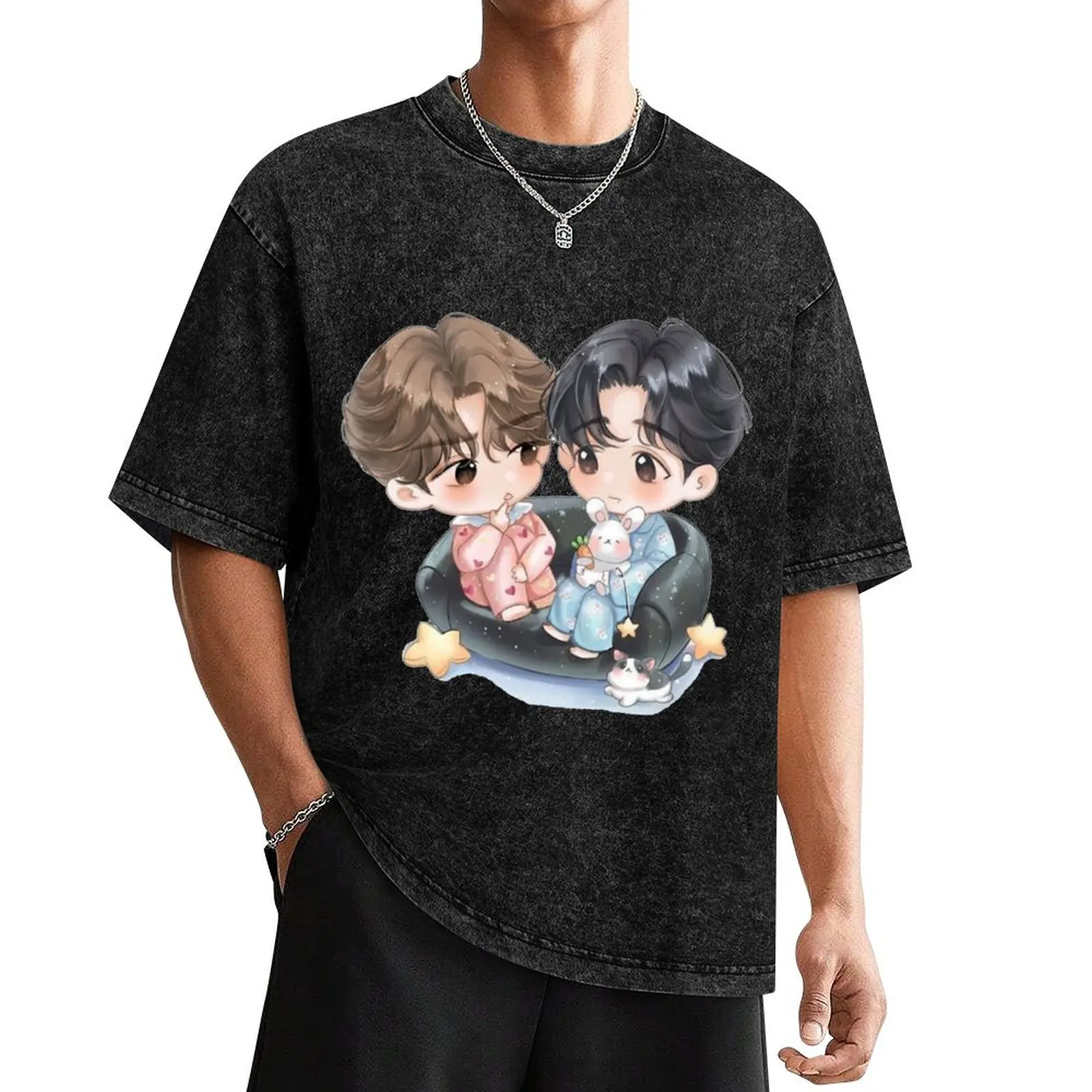 CHIBI.YIBO.XIAOZHAN.SLEEPOVER! T-Shirt tees funny costumes summer top kawaii clothes mens t shirt graphic
CHIBI.YIBO.XIAOZHAN.SLEEPOVER! T-Shirt tees funny costumes summer top kawaii clothes mens t shirt graphic