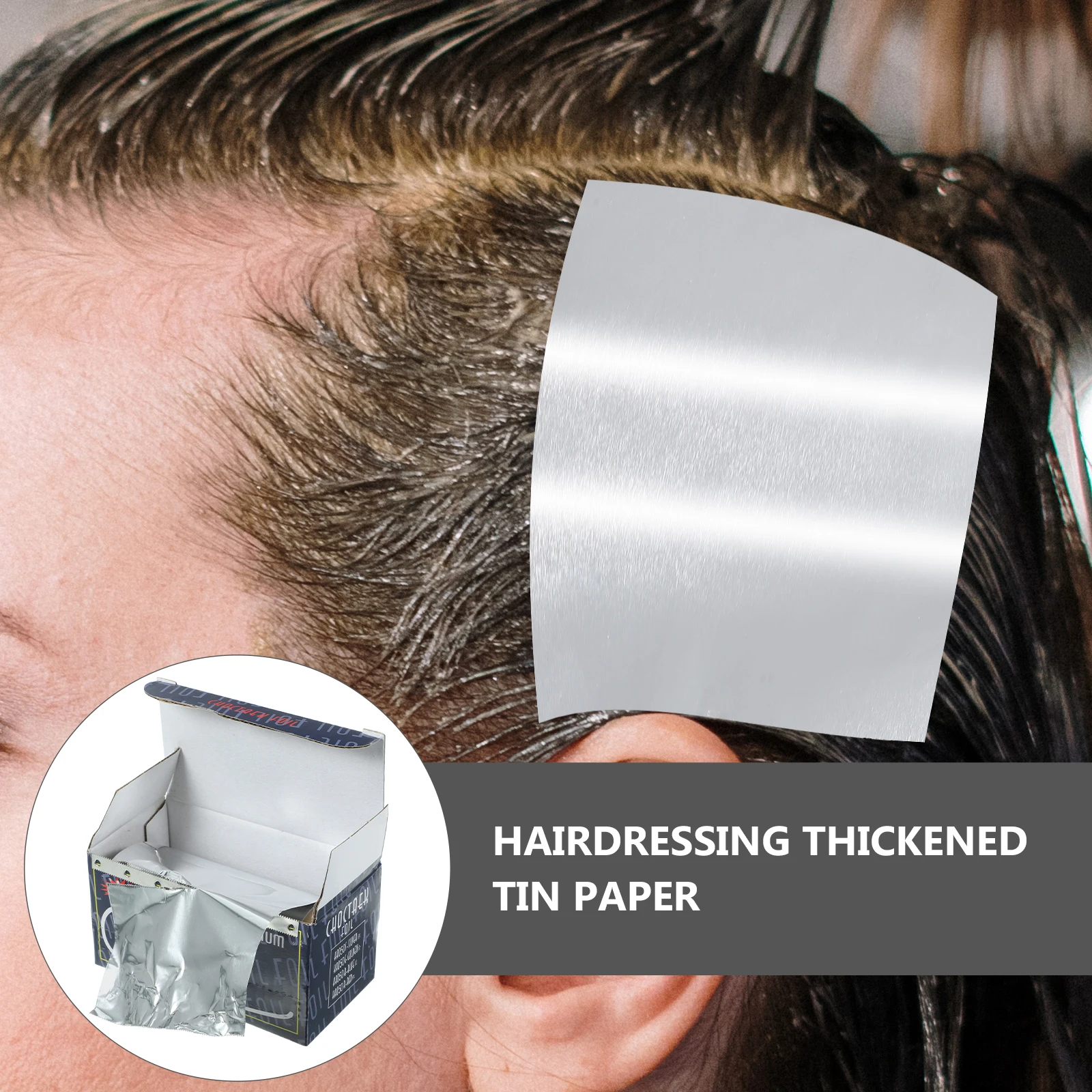 1Roll Aluminum Foil for Hair Coloring Tin Foil Profession Hairdressing Perm Modeling Tool Bleaching Hair Salon hair styling tool
1Roll Aluminum Foil for Hair Coloring Tin Foil Profession Hairdressing Perm Modeling Tool Bleaching Hair Salon hair styling tool