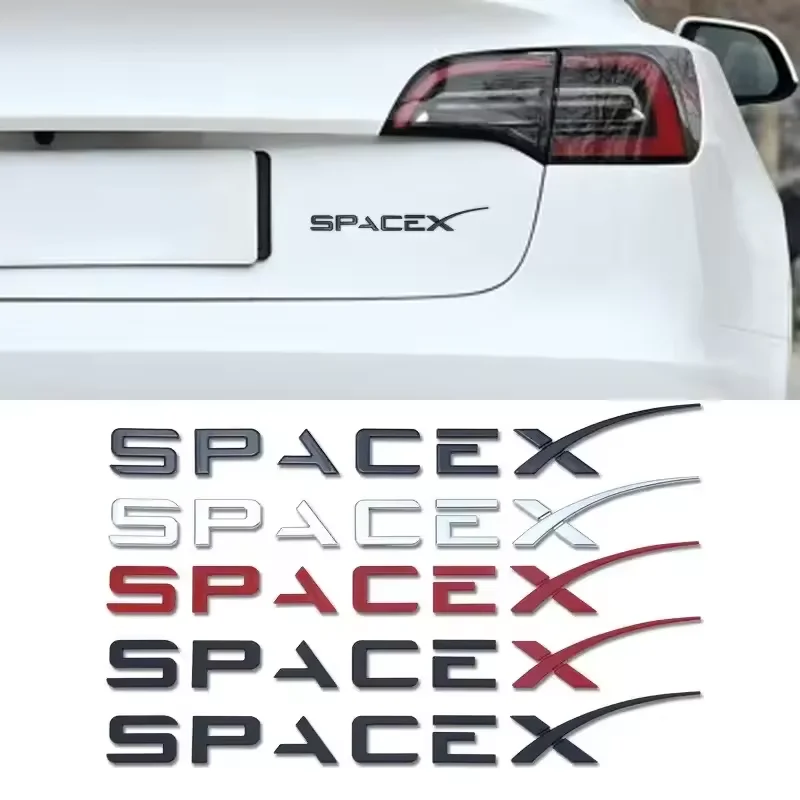 ABS Space X Rear Boot Trunk Emblem Badge Car Sticker Decals for SpaceX Car Styling Accessories
ABS Space X Rear Boot Trunk Emblem Badge Car Sticker Decals for SpaceX Car Styling Accessories