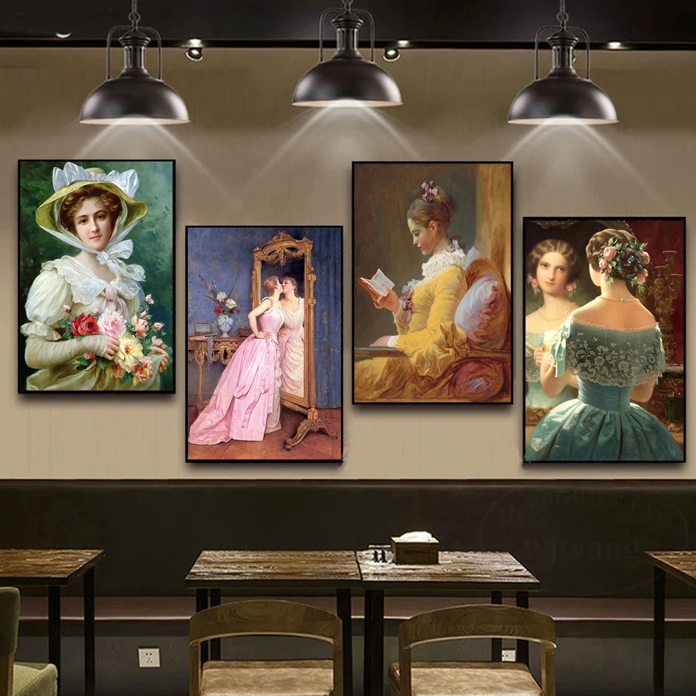 Victorian women Portrait Canvas Painting Wall Art Madame Pompidou Picture European Baroque Noble Girl Poster Prints Home Decor
Victorian women Portrait Canvas Painting Wall Art Madame Pompidou Picture European Baroque Noble Girl Poster Prints Home Decor