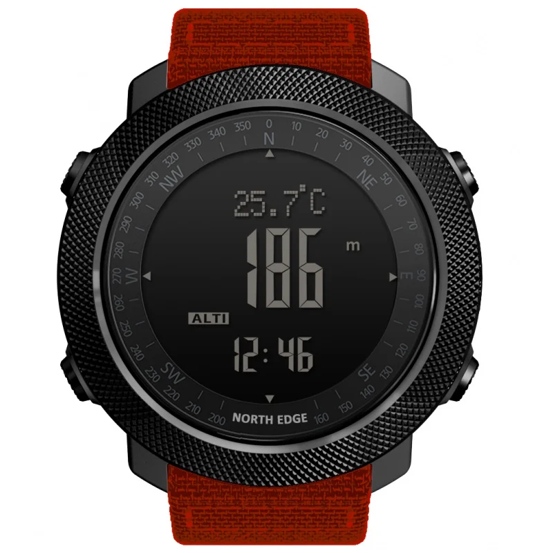 North Edge Smart Watch Men Speedometer Sport Watch Hiking Altimeter Barometer Compass Fitness Tracker Digital Wearable Watch
North Edge Smart Watch Men Speedometer Sport Watch Hiking Altimeter Barometer Compass Fitness Tracker Digital Wearable Watch