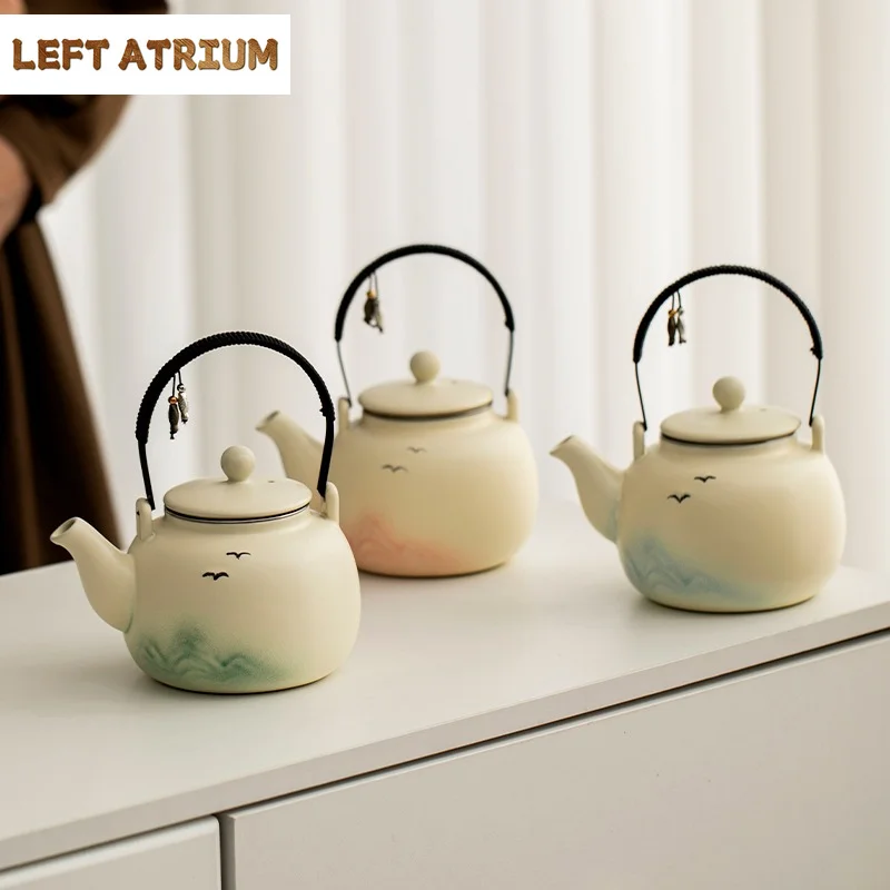 Beam Teapot Single Pot Large Capacity Ceramic Teapot Maker Teapot Home New Tea Maker Chinese Tea Pot
Beam Teapot Single Pot Large Capacity Ceramic Teapot Maker Teapot Home New Tea Maker Chinese Tea Pot