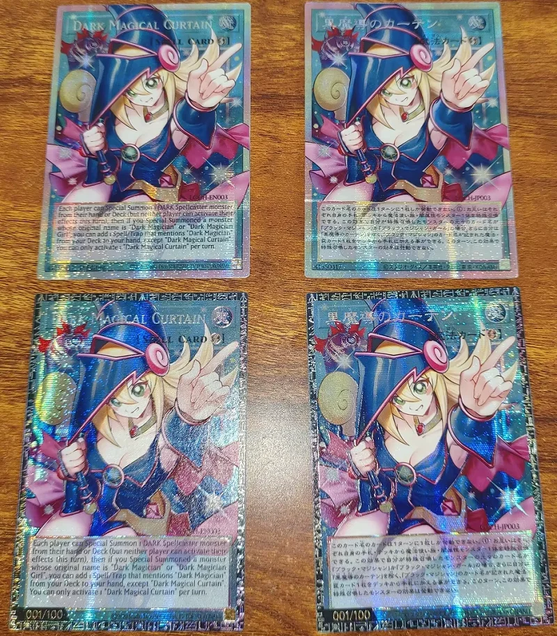 Yu-Gi-Oh Magical Curtain HR PSER GMR OOF Children's Hobby Toy Collectible Card(Not Original)
Yu-Gi-Oh Magical Curtain HR PSER GMR OOF Children's Hobby Toy Collectible Card(Not Original)