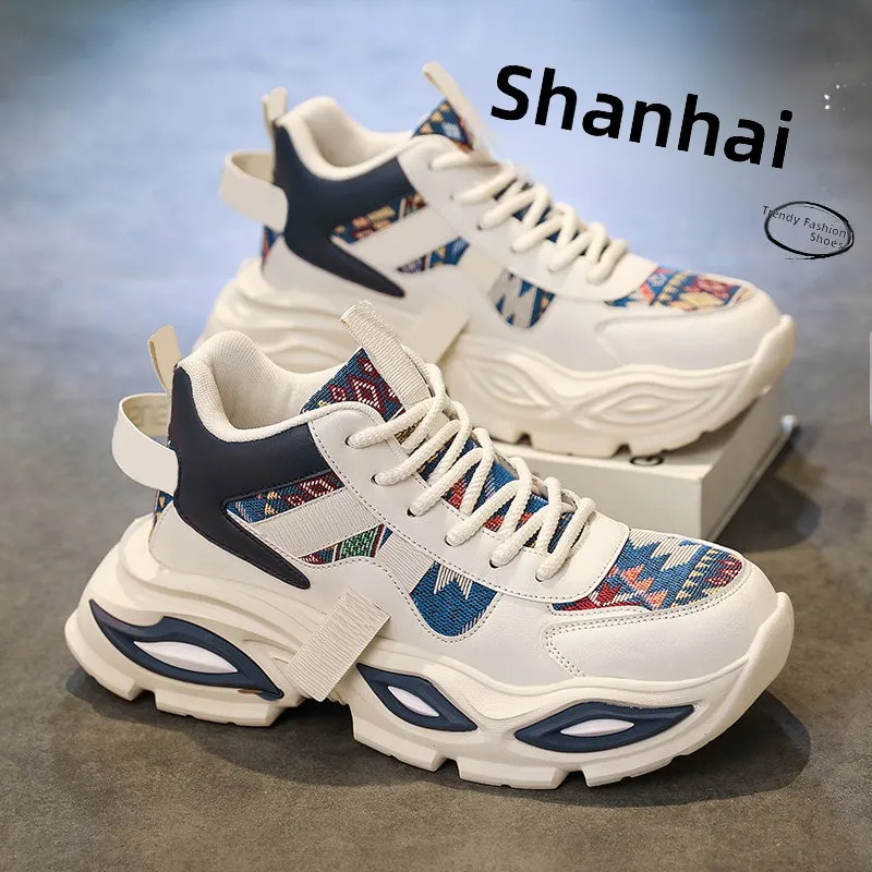 Men's Sporty Casual Shoes 2026 New Style Summer Trendy Thick Bottom Heightening Youthful All-Match Dad Cool Shoes
Men's Sporty Casual Shoes 2026 New Style Summer Trendy Thick Bottom Heightening Youthful All-Match Dad Cool Shoes