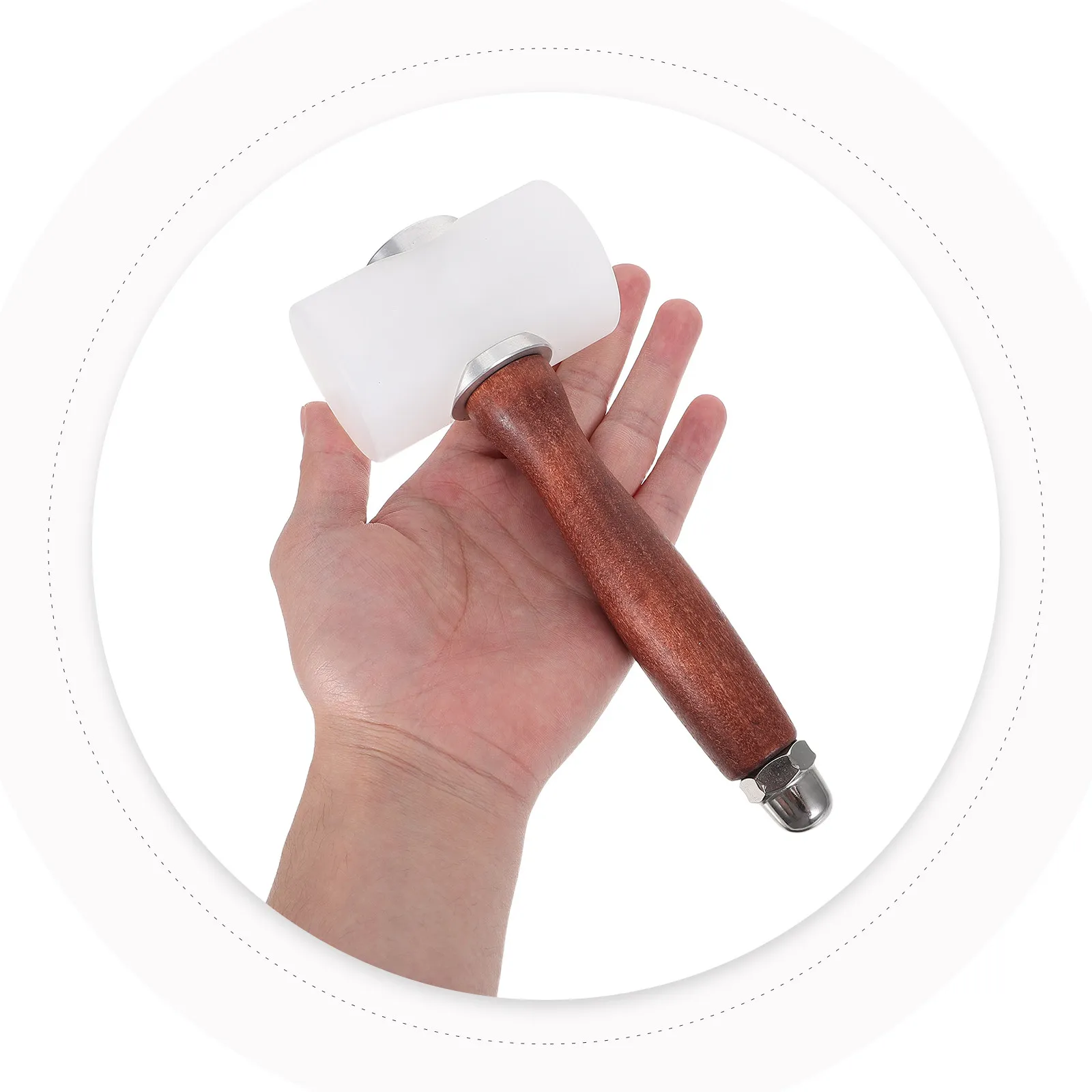 2Pcs Small Craft Mallet for Leatherworking Carving Tool Set Smooth Rounded Head Ergonomic Wooden Handle Leathercraft
2Pcs Small Craft Mallet for Leatherworking Carving Tool Set Smooth Rounded Head Ergonomic Wooden Handle Leathercraft