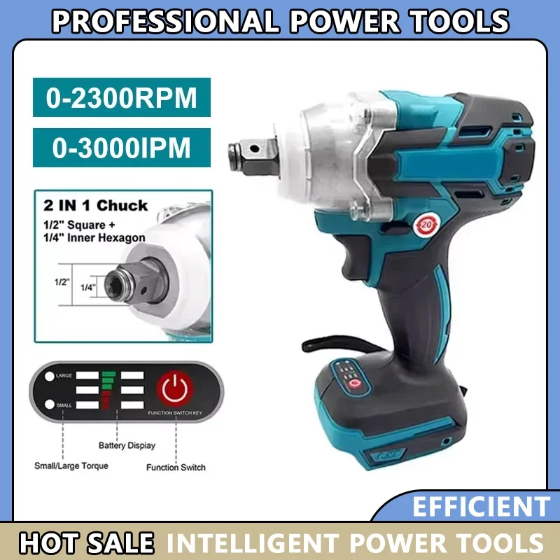 Fit Makita DTW600 Compatible with 18V Battery Screwdriver Machine Brushless Electric Screwdriver Rechargable Drill Driver
Fit Makita DTW600 Compatible with 18V Battery Screwdriver Machine Brushless Electric Screwdriver Rechargable Drill Driver