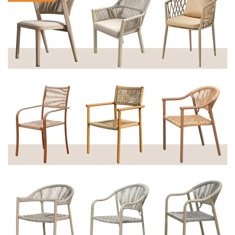 Nordic outdoor rattan chair designer dining table and chair courtyard leisure outdoor garden balcony rattan chair combination
Nordic outdoor rattan chair designer dining table and chair courtyard leisure outdoor garden balcony rattan chair combination