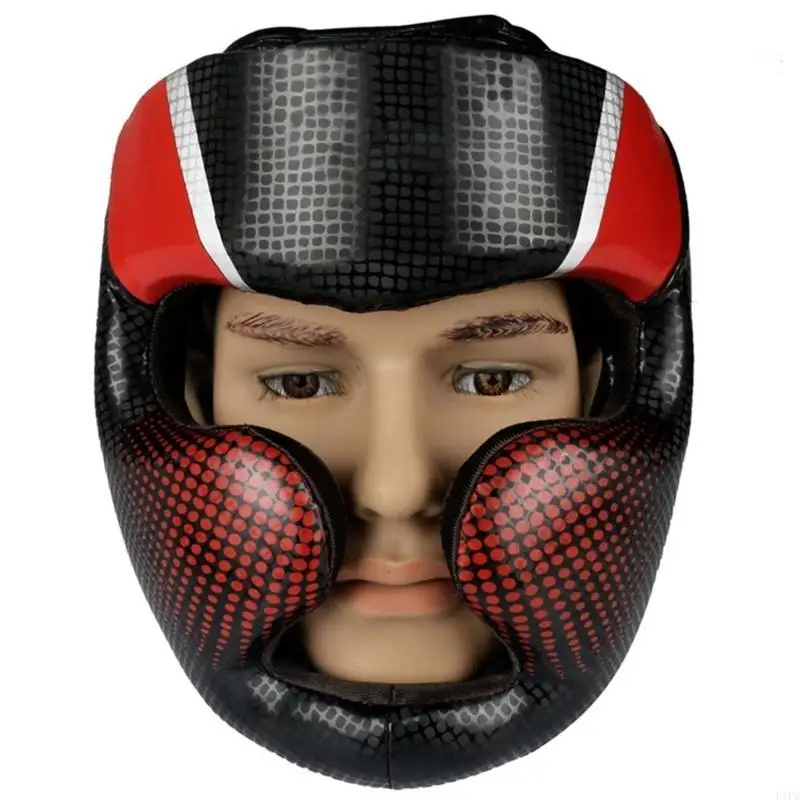 F1FD Kick Boxing Helmets Closed Full Sports Headgear Martial Art Headgear Protector PU Leather Boxing Headgear for Men Adult
F1FD Kick Boxing Helmets Closed Full Sports Headgear Martial Art Headgear Protector PU Leather Boxing Headgear for Men Adult