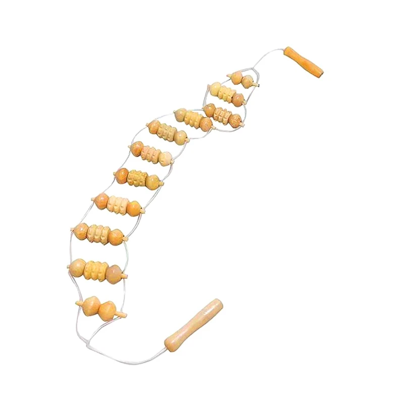 B93B-Rope Back Massager - 39.4 Inches Massager Tool For Back, Neck, Legs, Waist, Wooden Massage Roller
B93B-Rope Back Massager - 39.4 Inches Massager Tool For Back, Neck, Legs, Waist, Wooden Massage Roller