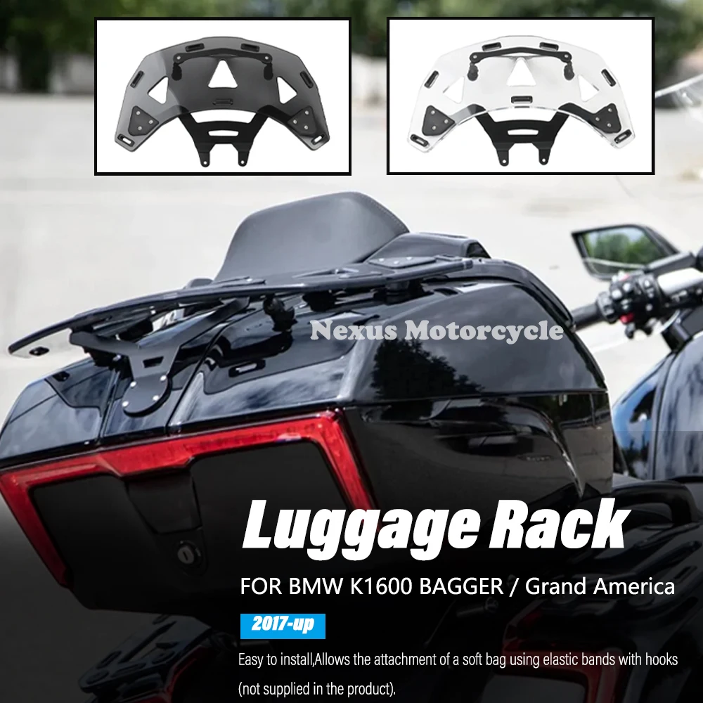Багажник для BMW K1600GA K1600 GRAND AMERICA 2017-2024 2023 2022, аксессуары для мотоциклов, верхний чехол, багажник, задняя крыша, поддержка
Багажник для BMW K1600GA K1600 GRAND AMERICA 2017-2024 2023 2022, аксессуары для мотоциклов, верхний чехол, багажник, задняя крыша, поддержка
