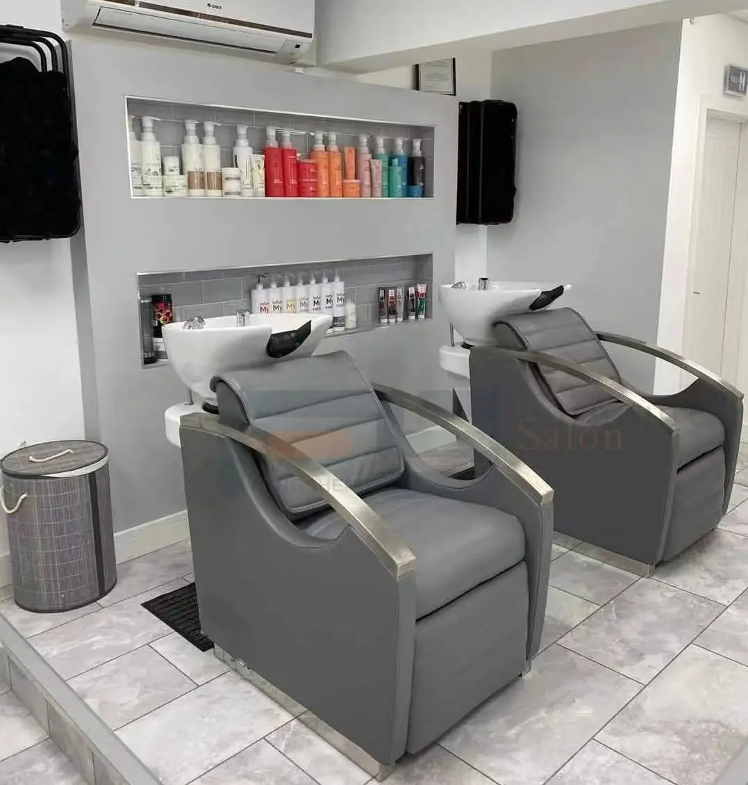 Shampoo Chair Bed Hair Salon Washing Bowls Sink and Chairs for Salon Furniture Manufacturer Shampoo Unit
Shampoo Chair Bed Hair Salon Washing Bowls Sink and Chairs for Salon Furniture Manufacturer Shampoo Unit
