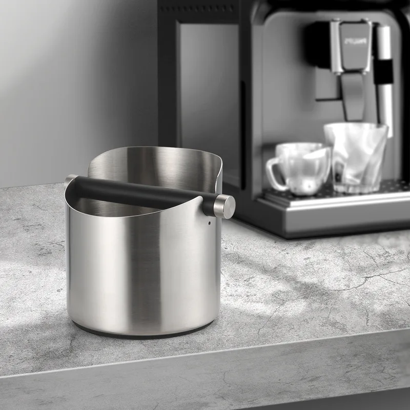 Coffee Powder Tapping Bucket Italian Coffee Stainless Steel Tapping Bucket Round Small Household Coffee Tapping Bucket
Coffee Powder Tapping Bucket Italian Coffee Stainless Steel Tapping Bucket Round Small Household Coffee Tapping Bucket