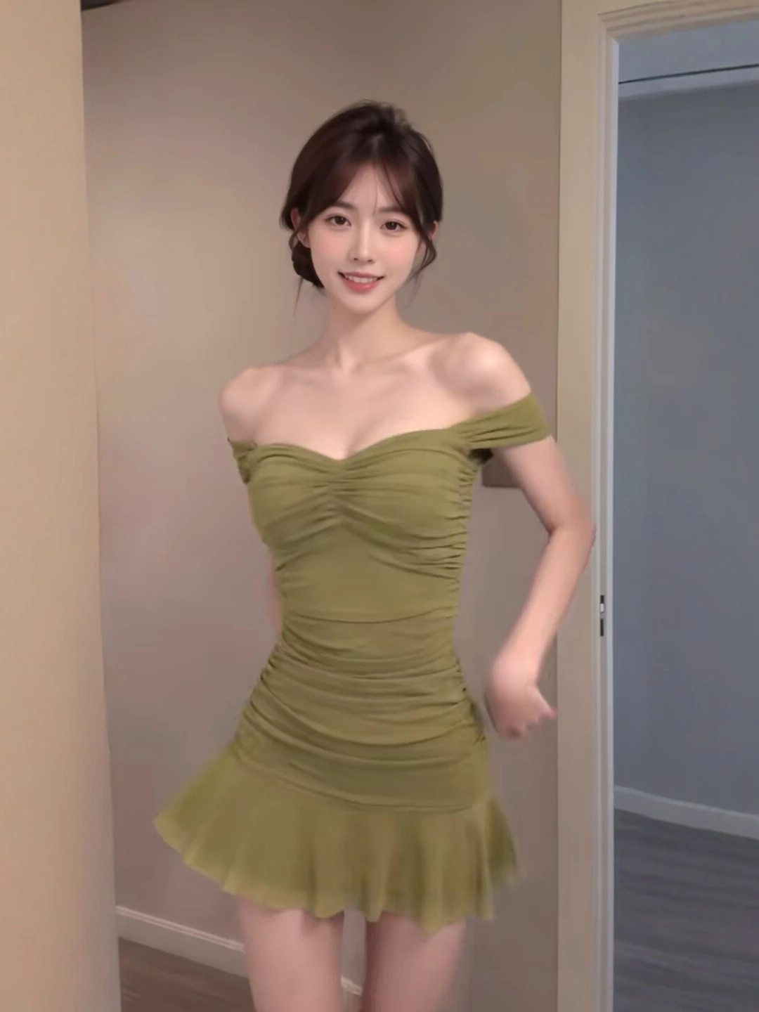 Retro Style Unique Beautiful One Shoulder Waist Cinched Slim Fit Dress Small Audience Summer 2026 City Commute Casual Date
Retro Style Unique Beautiful One Shoulder Waist Cinched Slim Fit Dress Small Audience Summer 2026 City Commute Casual Date