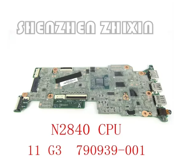 Материнская плата для ноутбука HP Chromebook 11 G3 Celeron SR1YJ N2840 DAY07MB16D1 SR1YJ DDR3
Материнская плата для ноутбука HP Chromebook 11 G3 Celeron SR1YJ N2840 DAY07MB16D1 SR1YJ DDR3