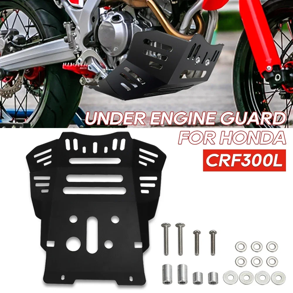 CRF 300L Защитная крышка под двигателем для HONDA CRF300L 2021-2024 аксессуары для мотоциклов CNC противоскользящая пластина Bash рамка Защитная сковорода
CRF 300L Защитная крышка под двигателем для HONDA CRF300L 2021-2024 аксессуары для мотоциклов CNC противоскользящая пластина Bash рамка Защитная сковорода