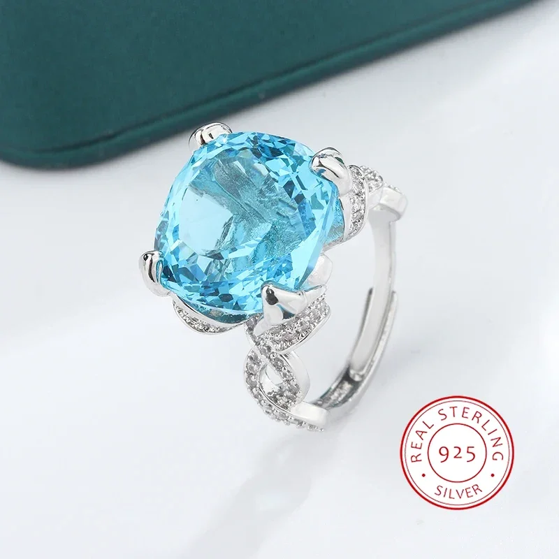 Luxurious Ring for Women 925 Stamp Stylish Colorful Shiny AAA Zircon Ring Exquisite Party Jewelry Wedding Bride Engagement Ring
Luxurious Ring for Women 925 Stamp Stylish Colorful Shiny AAA Zircon Ring Exquisite Party Jewelry Wedding Bride Engagement Ring