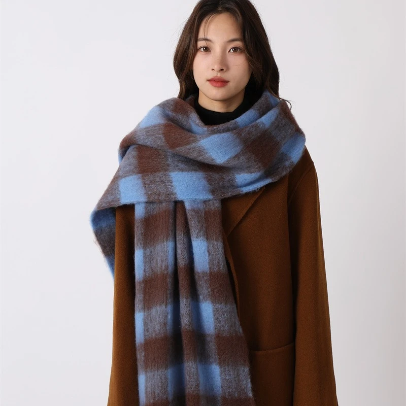2025 Fashion Winter Women Warm Scarf Cashmere Thicken Plaid Pattern Shawl Outdoor Travel Pashmina Neckerchief Foulard
2025 Fashion Winter Women Warm Scarf Cashmere Thicken Plaid Pattern Shawl Outdoor Travel Pashmina Neckerchief Foulard