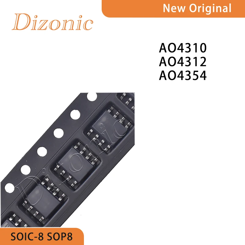 Original Compact MOSFET 3pcs Kit AO4310 AO4312 AO4354 for Space-Sensitive Design Small Power Supply General Circuit Repair
Original Compact MOSFET 3pcs Kit AO4310 AO4312 AO4354 for Space-Sensitive Design Small Power Supply General Circuit Repair