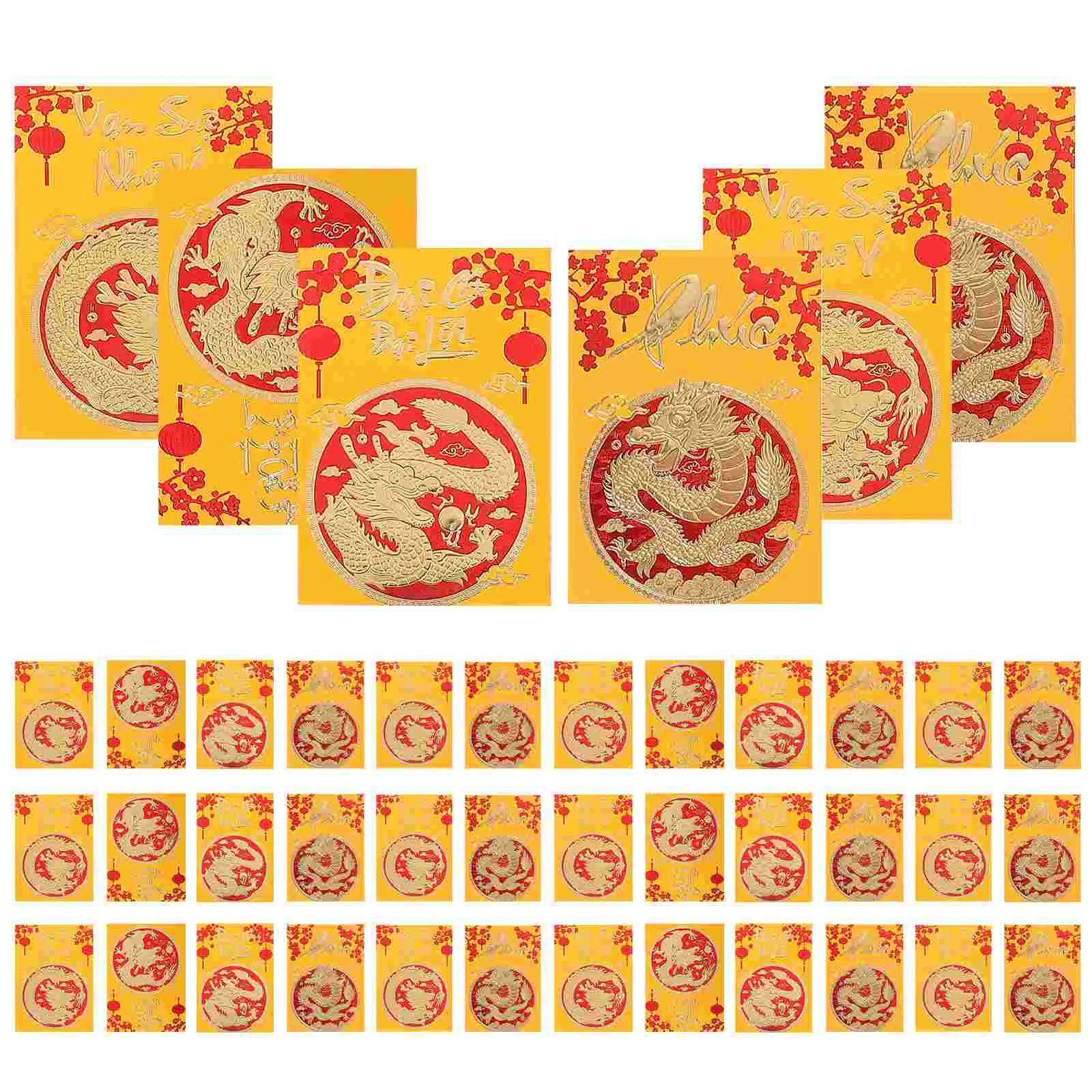 30 Pcs 2024 Year of The Dragon Red Packet New Creative Lucky Coin Hongbao Envelope Money Packets Wallet
30 Pcs 2024 Year of The Dragon Red Packet New Creative Lucky Coin Hongbao Envelope Money Packets Wallet