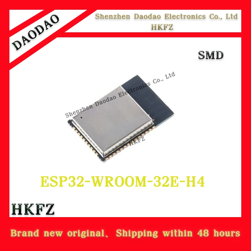 ESP32-WROOM-32E-H4 Wi-Fi+ Bluetooth dual mode 32 bit dual core MCU module chip IC
ESP32-WROOM-32E-H4 Wi-Fi+ Bluetooth dual mode 32 bit dual core MCU module chip IC