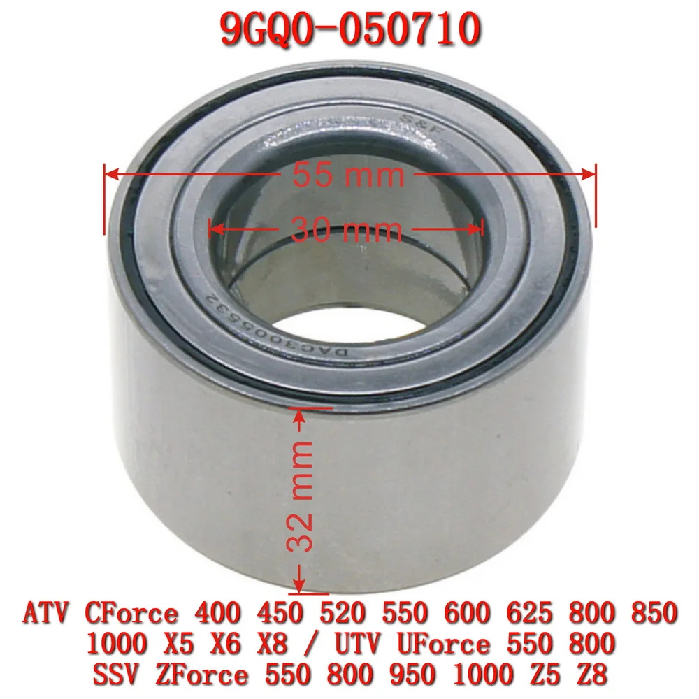 Motorcyle Hub Bearing CF9GQ0-050710 For CFMoto ATV CF1000 450 400 520 500 550 625 600 800 850 SSV ZF1000 550 800 Z8 UTV UF550
Motorcyle Hub Bearing CF9GQ0-050710 For CFMoto ATV CF1000 450 400 520 500 550 625 600 800 850 SSV ZF1000 550 800 Z8 UTV UF550