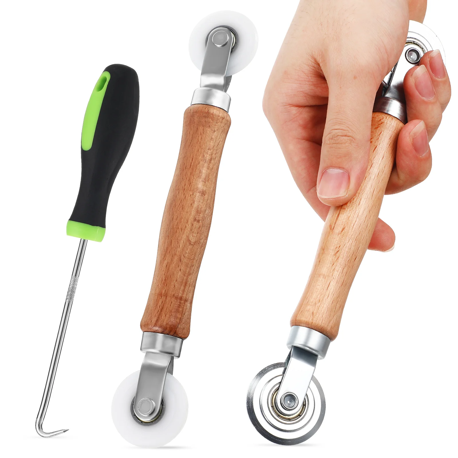 Screen Window Roller Set Spline Installation Tool Aluminum Alloy Kit Wooden Door Repair
Screen Window Roller Set Spline Installation Tool Aluminum Alloy Kit Wooden Door Repair