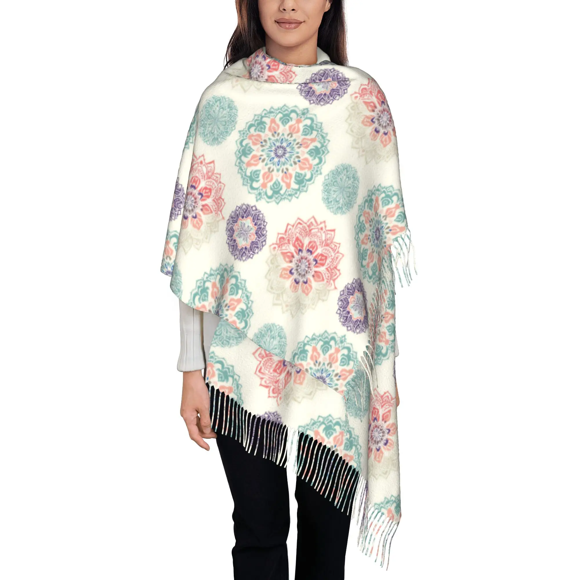 Custom Print Pastel Boho Mandala Pattern Scarf Men Women Winter Warm Scarves Shawls Wraps
Custom Print Pastel Boho Mandala Pattern Scarf Men Women Winter Warm Scarves Shawls Wraps