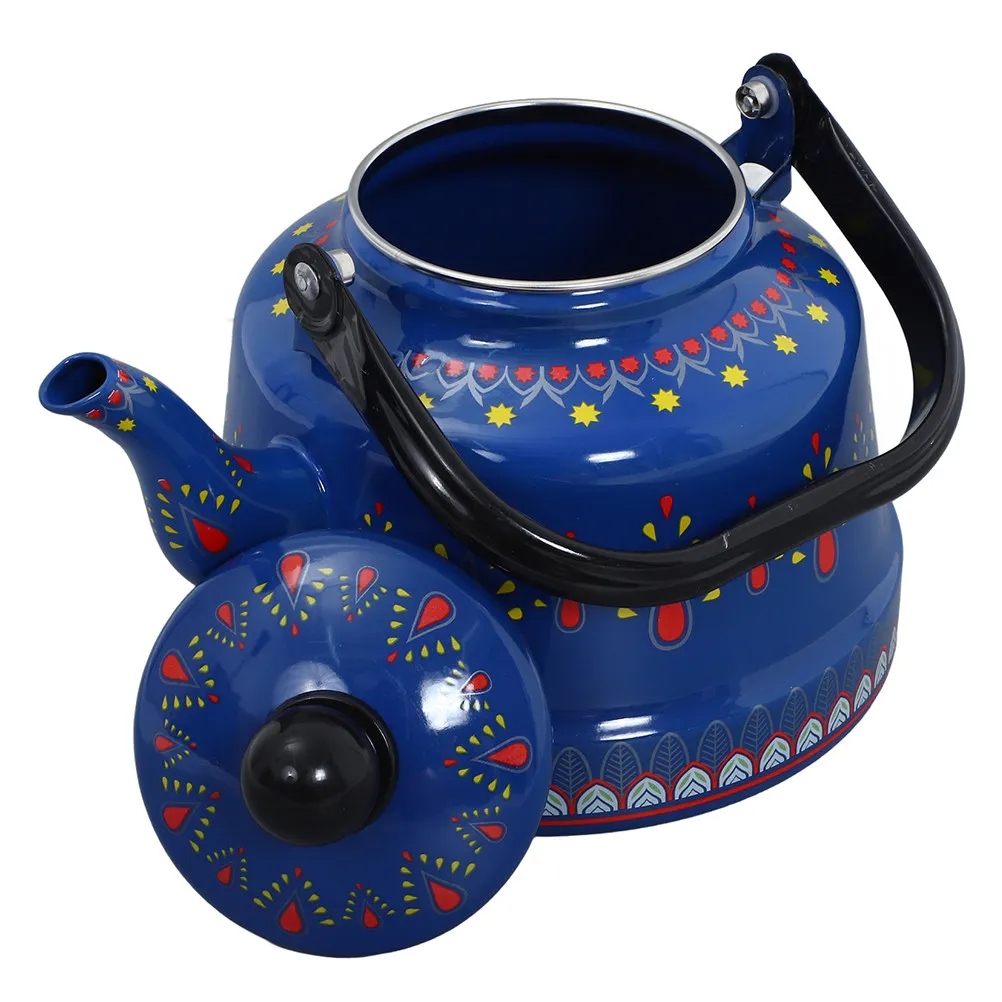 Enamel Tea Kettle 1.7L Retro Coffee Kettle Vintage Teapot Stove Top Boiling Water Cute Camping Kitchen Use Teapot
Enamel Tea Kettle 1.7L Retro Coffee Kettle Vintage Teapot Stove Top Boiling Water Cute Camping Kitchen Use Teapot