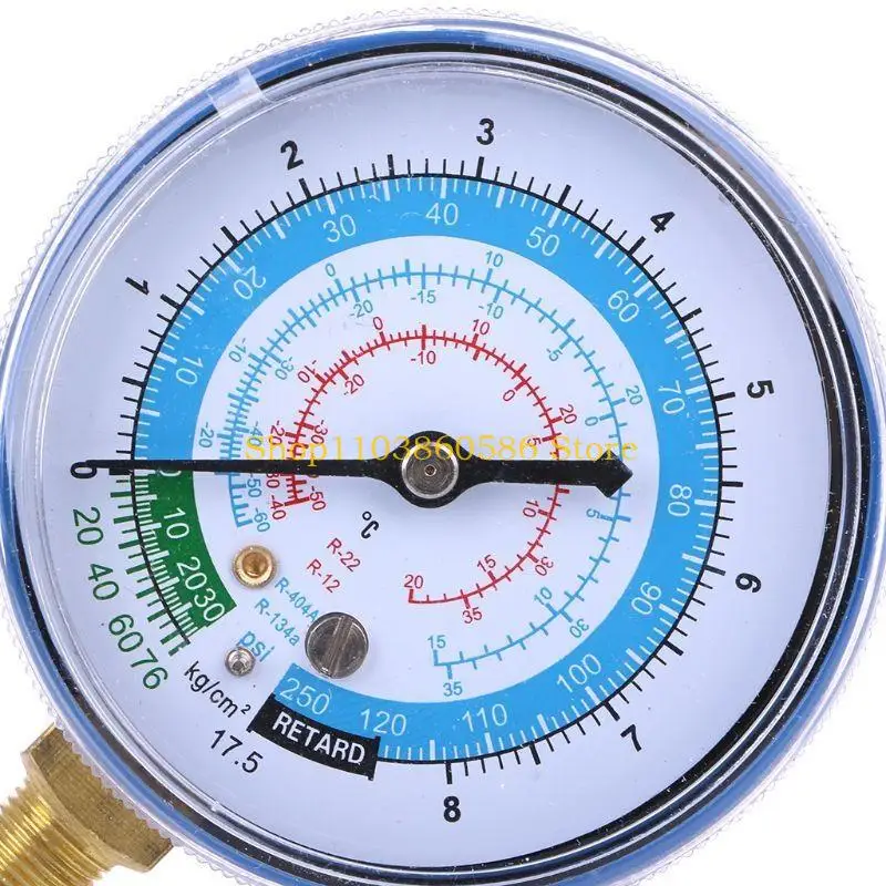 242A New Air Conditioner R404 R134A R22 Refrigerant Low Pressure Gauge PSI KPA Blue
242A New Air Conditioner R404 R134A R22 Refrigerant Low Pressure Gauge PSI KPA Blue