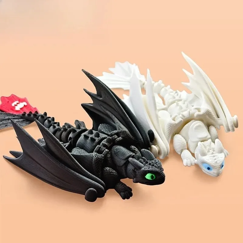 Hot Sale How To Train Your Dragon Toothless Night Fury 3D Printed Posable Joints Action Figure Trendy Collectible Desktop Decor
Hot Sale How To Train Your Dragon Toothless Night Fury 3D Printed Posable Joints Action Figure Trendy Collectible Desktop Decor