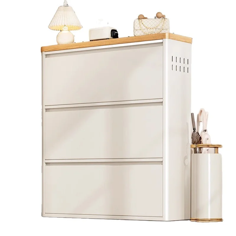 Ультратонкий стальной перекидной шкаф для обуви, домашняя дверь, ультраузкая встроенная настенная входная сэндвич, большая вместительная полка для обуви
Ультратонкий стальной перекидной шкаф для обуви, домашняя дверь, ультраузкая встроенная настенная входная сэндвич, большая вместительная полка для обуви