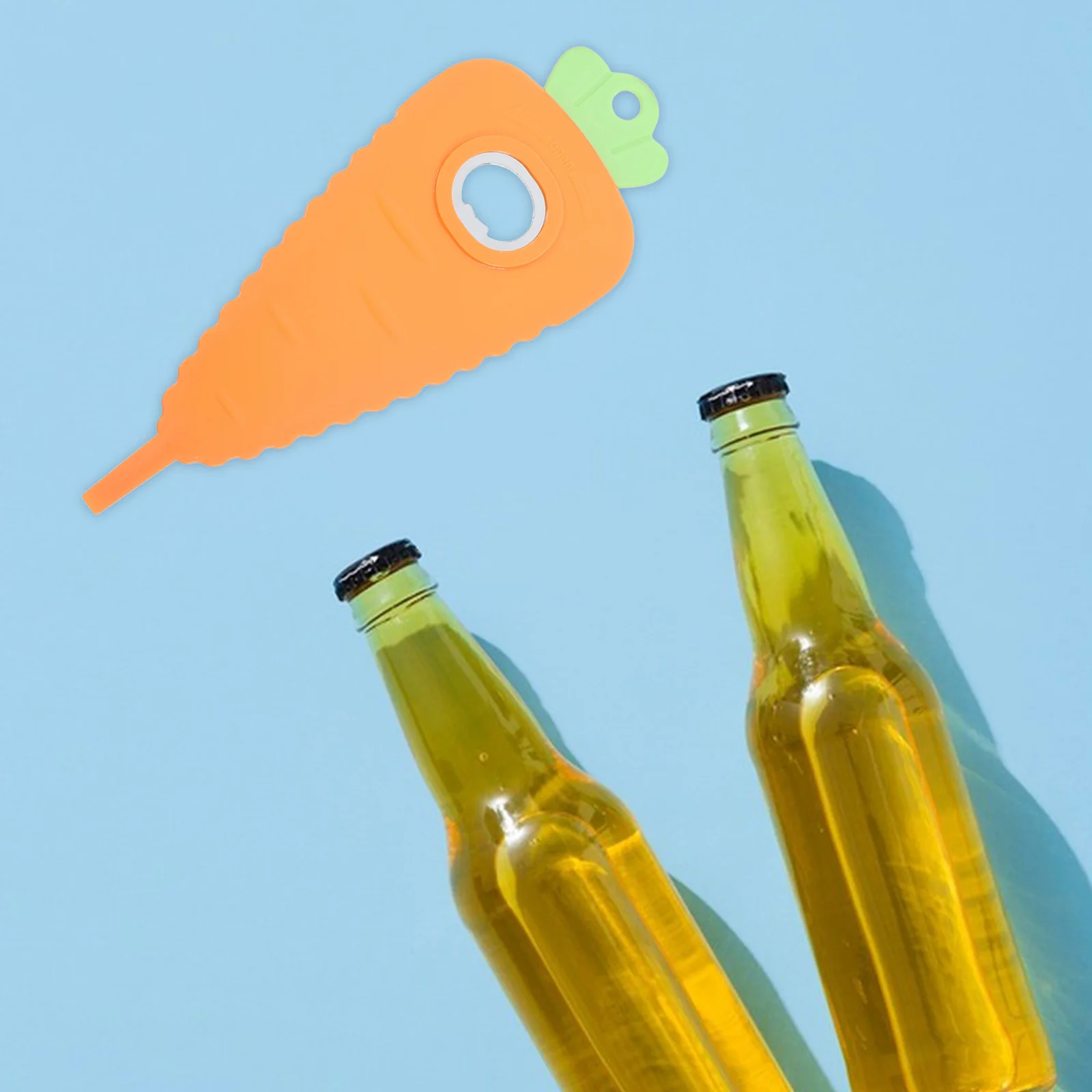 Carrot Bottle Opener Stainless Steel Multifunctional Kitchen Tool Ergonomic Design for Beers Cans Jars Party Favors
Carrot Bottle Opener Stainless Steel Multifunctional Kitchen Tool Ergonomic Design for Beers Cans Jars Party Favors