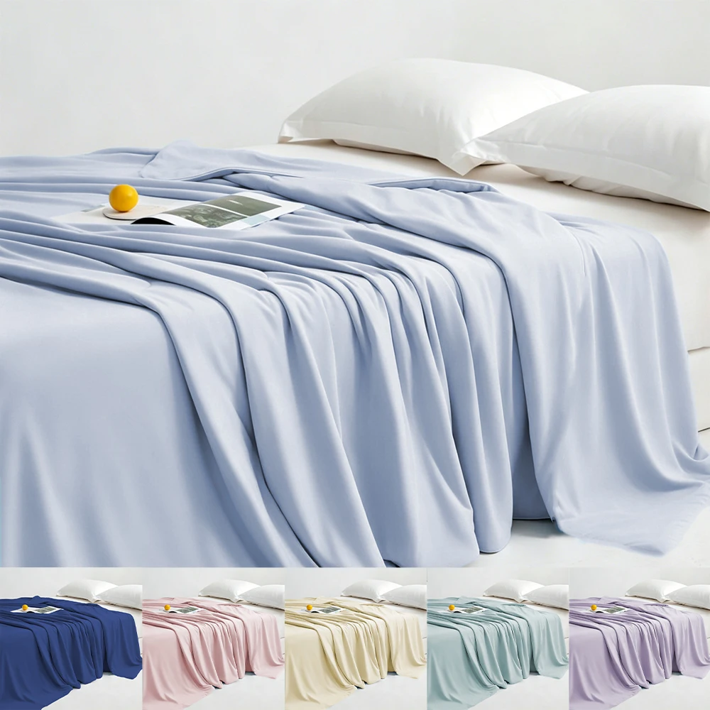 Summer Ice Silk Cooling Blanket Light and Thin 150x200cm Air Conditioning Quilt Solid Color Cooling Bed Blanket for Home Office
Summer Ice Silk Cooling Blanket Light and Thin 150x200cm Air Conditioning Quilt Solid Color Cooling Bed Blanket for Home Office