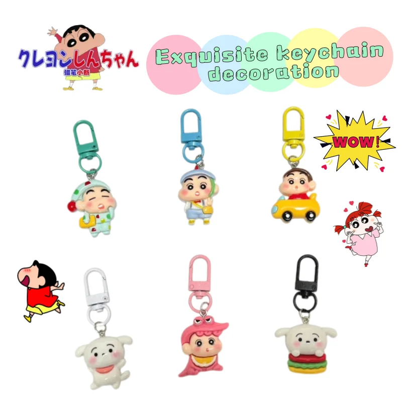 Crayon Shin-chan Nohara Shiro Boochan Keychain Pendant Student Schoolbag Exquisite Decoration High Color Value Gift Wholesale
Crayon Shin-chan Nohara Shiro Boochan Keychain Pendant Student Schoolbag Exquisite Decoration High Color Value Gift Wholesale