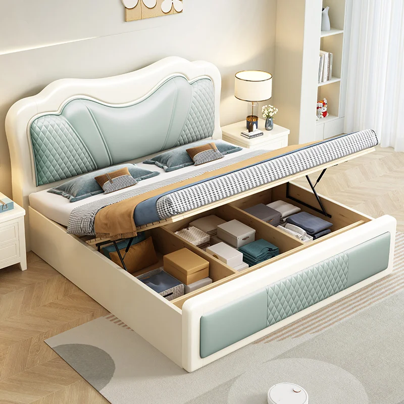 Simple Small Double Bed Simple Drawers Elegant Italian Hotel Bed 180X200 Cm Storage Modern European Muebles Postmodern Furniture
Simple Small Double Bed Simple Drawers Elegant Italian Hotel Bed 180X200 Cm Storage Modern European Muebles Postmodern Furniture