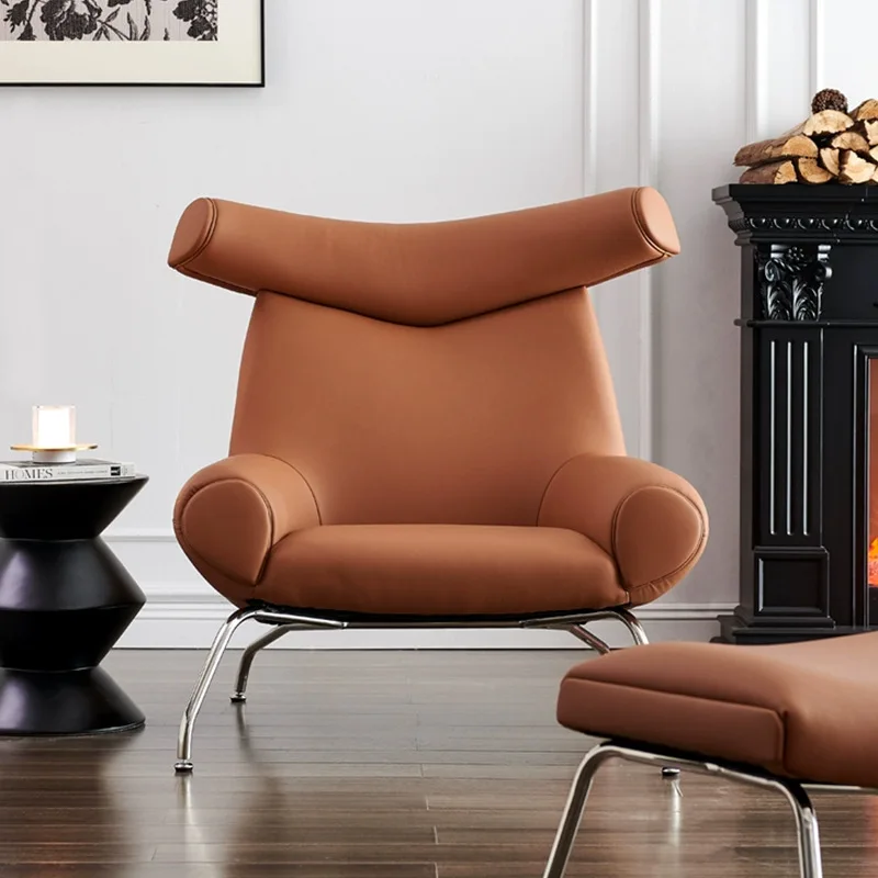 !@Bull Chair, Ultra-fiber Leather Single Sofa Chair, Simple and Modern Living Room Leisure Chair
!@Bull Chair, Ultra-fiber Leather Single Sofa Chair, Simple and Modern Living Room Leisure Chair