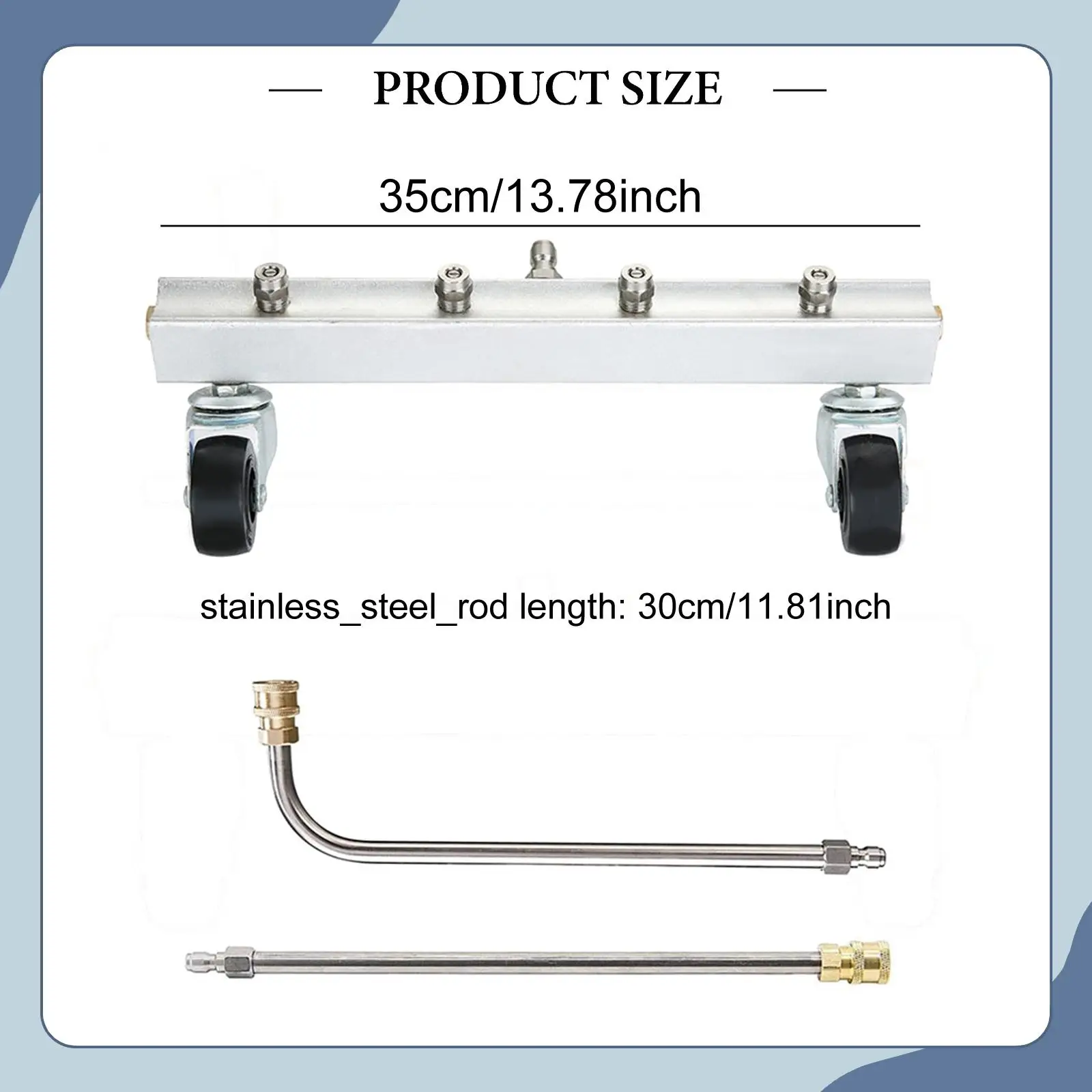 Pressure Washer Undercarriage Cleaner, Underbody Car Wash Water Broom,
Pressure Washer Undercarriage Cleaner, Underbody Car Wash Water Broom,