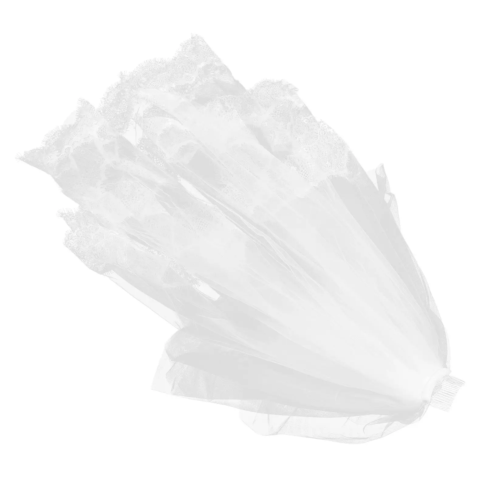 Crown Veil Headpiece Graceful Lace Tulle White Wedding Girl Hair Accessories Ivory Flower Dress Party Performance Photography
Crown Veil Headpiece Graceful Lace Tulle White Wedding Girl Hair Accessories Ivory Flower Dress Party Performance Photography